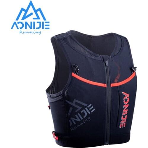 AONIJIE C9106 10L Quick Dry Sports Backpack Hydration Pack Vest Bag With Zipper For Hiking Running Marathon Race