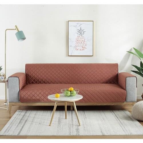 Sectional Sofa Couch Cover Pet Dog Kids Mat Stretch Elastic Recliner Sofa Cover Furniture Protector Anti-Slip Water Resistance