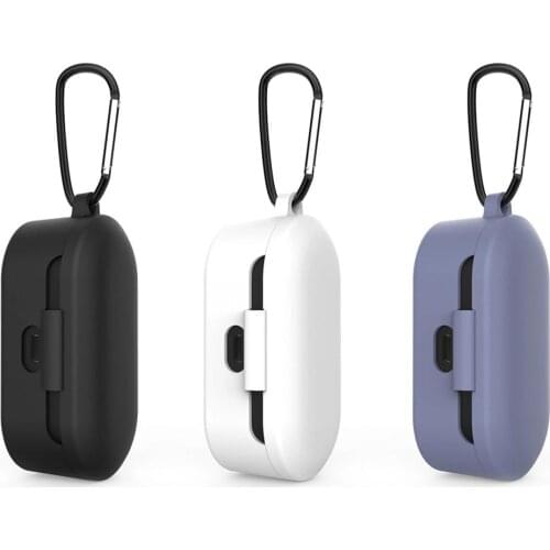 Wireless Bluetooth Headset Silicone Case For QCY T1S Drop-proof Storage Box Earphone Case Protective Cover Accessory
