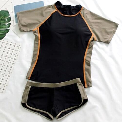 STAERK sport bathing suit New Sporty Bikini Top Short Pants Printed Women Bikini set Femme Bathing suit Swimming suits Beachwear