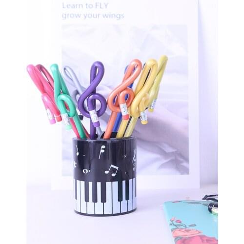 Treble Symbol Pencil Instrument Piano Modeling Personality Music Stationery Prizes Student Gift Cute Pencils For School Pencil
