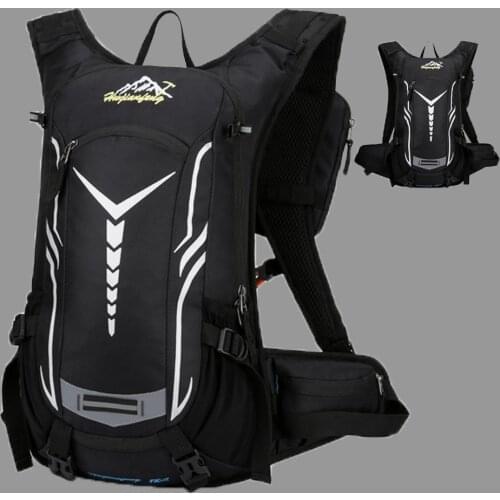 Bike Backpack Bag With Rain Cover 18L Waterproof Lage Capacity Cycling Bag MTB Mountain Bike Hydration Backpack Mobile phone bag