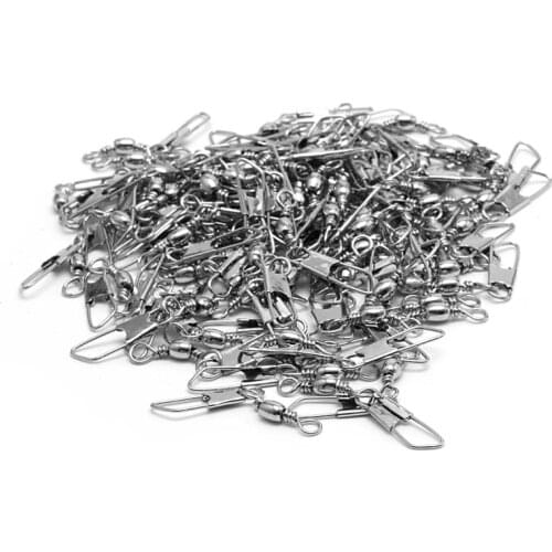 100pcs Lot Fish Fishing Sharpened Hooks Barb Black Silver Lure Bait Tackle