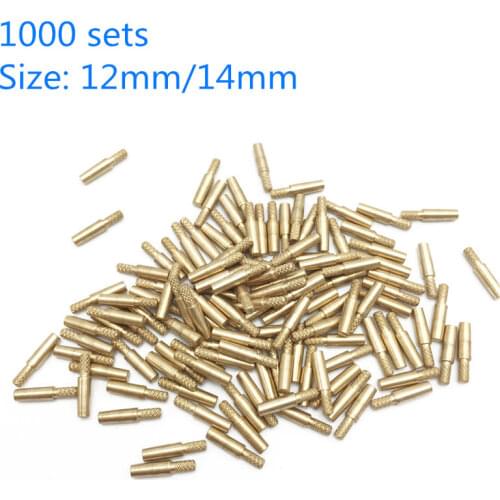 1000 pcs Dental Lab Dowel Pins for Plastic Articulator Mounting Plates 14MM