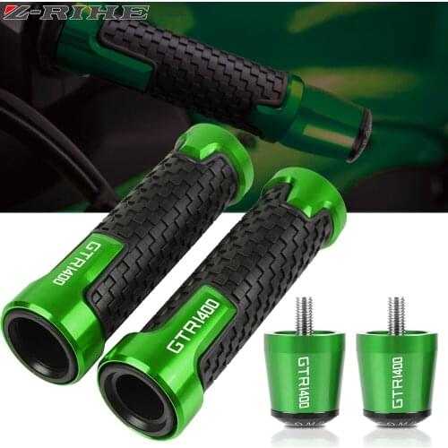 For Kawasaki GTR1400 CONCOURS GTR 1400 2007-2016 2015 Motorcycle Accessories 7/8" 22mm Handlebar Grips Handle Bar End Cap Plug
