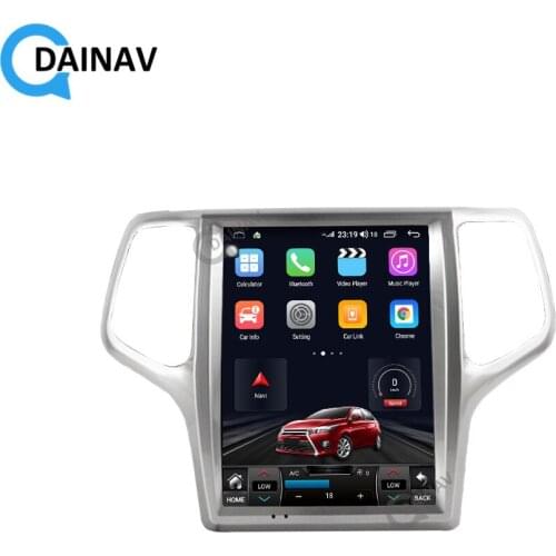 Vertical Screen Car Radio Stereo For JEEP Grand Cherokee 2008-2013 Car Autoradio GPS Navigation Multimedia DVD player