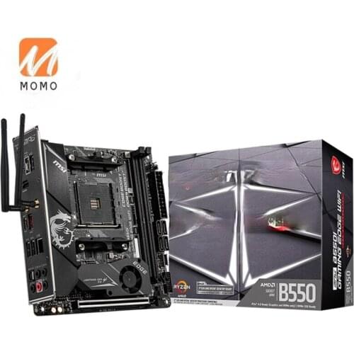 Gaming Motherboard Support AMD 5600X 5800X 3700X 3600X CPU AMD B550 ITX Motherboard