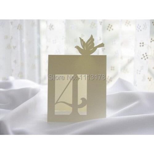 Table Numbers, Dove, Love Birds Themed Wedding, Baptism Decoration, Romantic Event Favor, Baby Shower