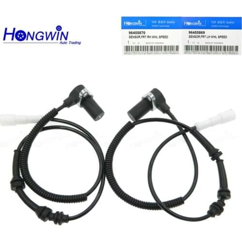OEM NO.:96455869 96455870 Front Left/Right ABS Wheel Speed Sensor For CCHEVROLET LACETTI NUBIRA DAEWOO CHEVY OPTRA 2003-2005