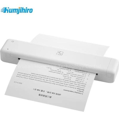 Mobile A4 Printer Bluetooth Portable Printer MT800Q Wireless Printing for Business Documents Contract Files Home Printer