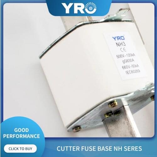 NH3 knife contact plug-in ceramic low voltage fuse fuse tube RT36 fuse fuse core