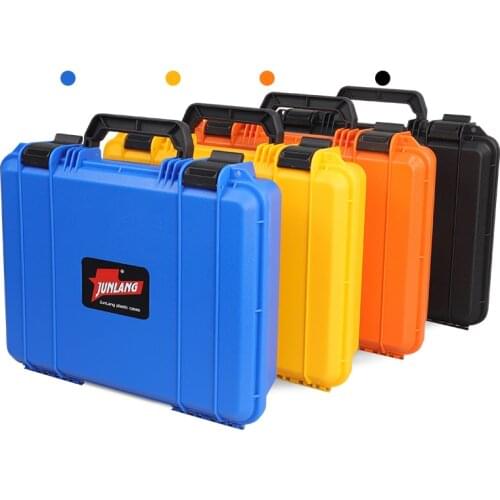 Portable Plastic Tool Box Impact resistance Carry Case Bag Tool Kit Hardware ToolBox W/Sponge Organizer Storage Box 35x27x9.5CM