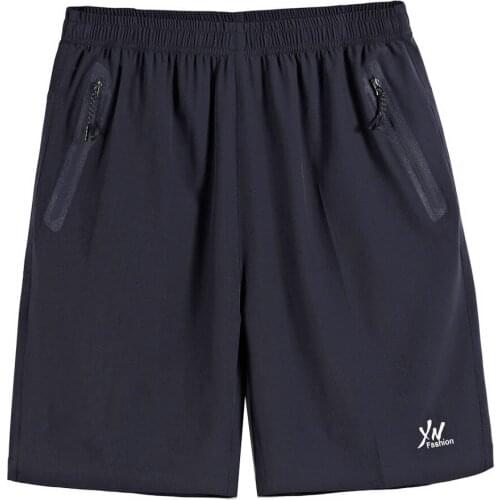 Casual Summer Zip Up Pocket Shorts Mens Fitness Bodybuilding Boardshorts Comfy Quick Dry Basketball Trousers Climbing Sportswear