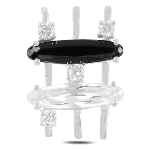 Silver 925 Sterling Zircon Cubic Zirconia Pendant