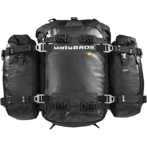 Uglybros Motorcycle Back seat bags Multifunctional Waterproof Riding Backpack Motocross Saddle Bag Bumper Modification Bale