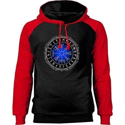 Hoodies Men Odin Vikings Sweatshirts Son Of Odin New Winter Autumn Gone To Valhalla Pullovers Hooded Sweatshirt Sons Of Viking