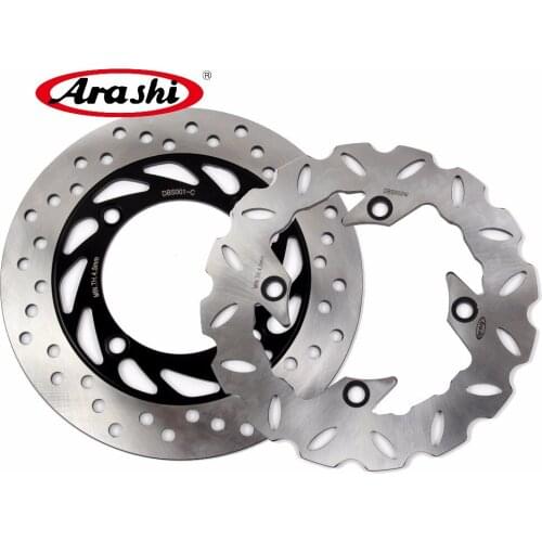 ARASHI Brake Disc Fit HONDA JAZZ 250 FORZA FORESIGHT 2003-2007 Front Rear Set Brake Rotor 2004 2005 2006 PANTHEON 125 150