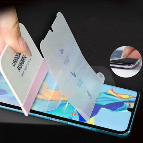 Screen Protector Matte Hydrogel Film Anti-fingerprint Front/back Film for Huawei Mate X2 Folding Screen