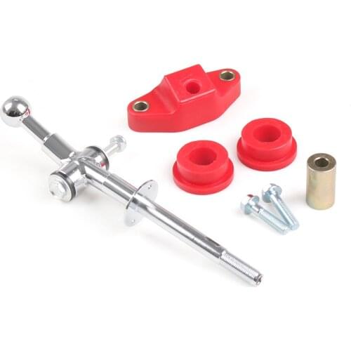 6 Speed Short Throw Shifter & 85A Bushing Kit For 04+ Subaru Wrx Sti Stainless Steel and Poly