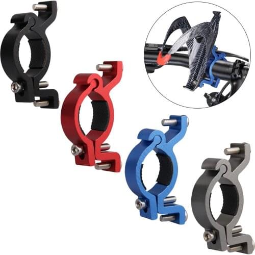 Bicycle Water Bottle Holder Adapter Lightweight Aluminum Alloy Handlebar Water Cup Rack Bracket Clip Clamp Bike Accessories