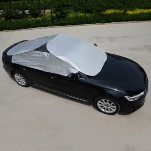 Automobile half-cover clothing sun protection and heat insulation summer sunshade shade sunshade aluminum foil clothing half