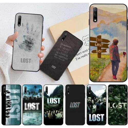CUTEWANAN Lost People Tv Play Theme Numbers Phone Case Cover For Huawei Nova 6se 7 7pro 7se honor 7A 8A 7C Prime2019