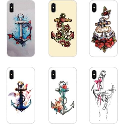 For Huawei G7 G8 P7 P8 P9 P10 P20 P30 Lite Mini Pro P Smart Plus 2017 2018 2019 Accessories Phone Shell Covers Boat Anchor