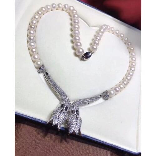 Fashion popular AAA cubic zirconia chain necklace ,Torque brass base with gold plating womens accessarioes