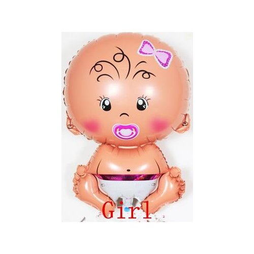 New Arrive Boys Girls Cartoon Inflatable Helium Foil Balloon Baby Birthday Paty Christmas Event 100 Day Arrangement Decoration