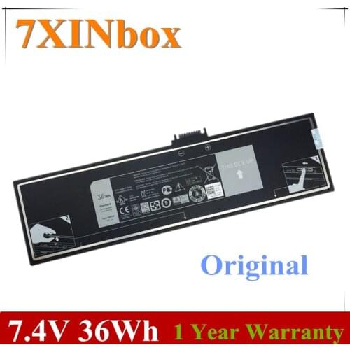 7XINbox 7.4V 36wh Original HXFHF VJF0X VT26R XNY66 Laptop Battery For Dell Venue 11 Pro 7130 7139 7310 TABLET