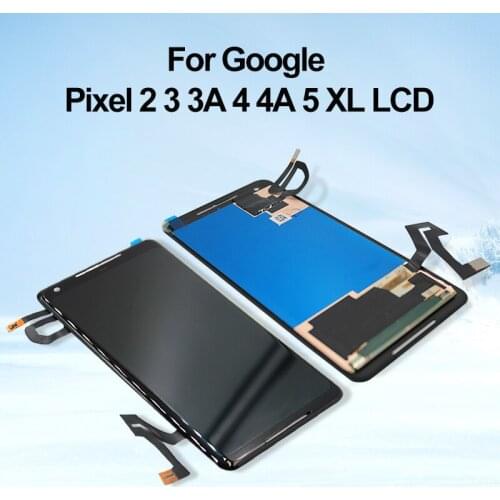 AMOLED LCD Original For Google Pixel XL 2 2XL 3 3XL 3A 3AXL 4 4XL 4A 4A 5G 5 LCD Display Touch Screen Digitizer Assembly
