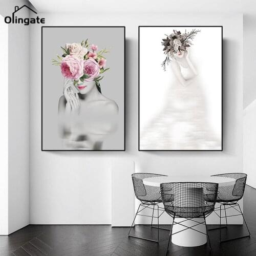 Sexy Naked Women Abstract Canvas Painting Oil Painting Modern Beauty Figure Poster and Prints Wall Art Picture Nordic Home Decor