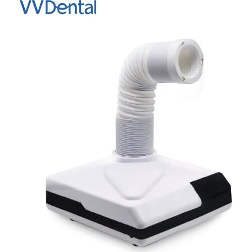 Dental Vacuum Cleaner Dust Collector Extractor Nail Remover with LED Lab Equipment Dust High Suction Machine for Polishing 60W