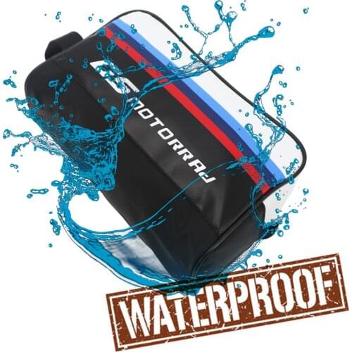 Wash Toiletry Bag For Benelli TRK502X TNT600 For Honda CRF1000L African Twins Pouch Packing Organizers PVC Travel Cosmetic Case