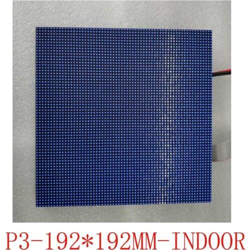 Led panel P3 indoor Shopping Center Adverti led display small module matrix 64x64 pixels High resolution screen