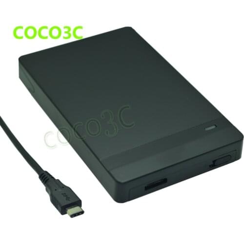 Tool Free USB 3.1 Type-C SATA 3.0 External Box USB-C to 2.5" HDD SSD Mini Enclosure SATA Hard Drive Case
