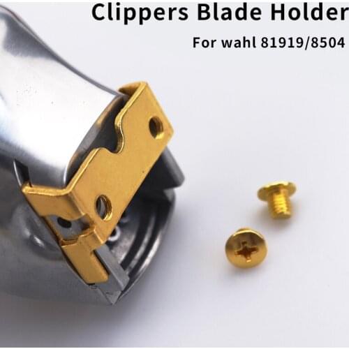 High Quality 2-Hole Clippers Fixed Blade Holder For Wahl 81919/8504 Hair Cutter Accessory Tools