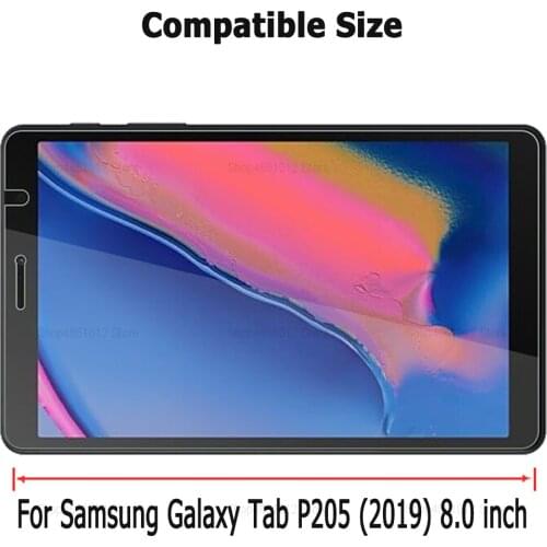 Screen Protector For Samsung Galaxy Tab A 8 2019 SM-P200 Tempered Glass for Samsung Tab A with S Pen 8.0" SM-P205 Tab A Plus 8