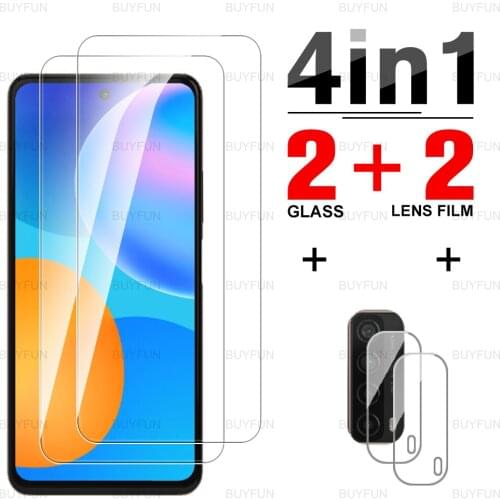 Safety Tempered Glass for Huawei P Smart 2021 front screen protector on for huawei Psmart huavei P smart2019 smartZ lens glass