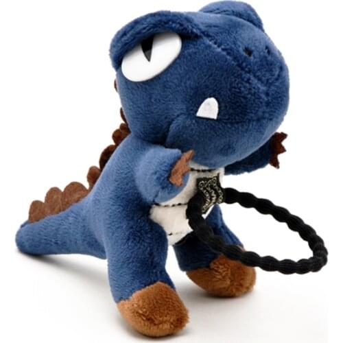 Green Grey Blue Cute Toy Dinosaur Fluffy Cloth Black Hairband Elastic Hair Bands Ponytail Holders Headwear for Women & Kids