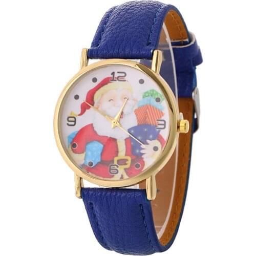 RGTOPONE Womens Quartz Waches Christmas Casual Lovers' leather Strip Stainless Steel Wrist Watch Clock Gift relojes para mujer