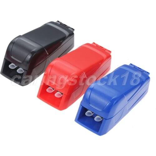 1 x Plastic Manual Double Tube Cigarette Rolling Injector 8mm Roller Rolling Machine Tobacco Maker Cigarette Maker Roller