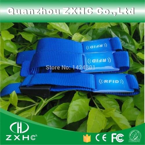 10pcs) Nylon 13.56MHz S50 RFID Wristband Bracelets In Access Control