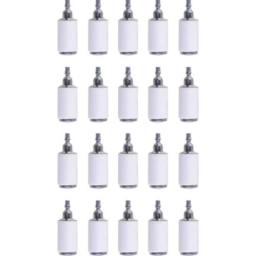 20pcs 530095646 Fuel Filter For Poulan 1900 1900LE 25HHT 2025 1950 Woodshark 1950 1950LE 1975 Woodshark 1975LE 2025 2050 2050LE