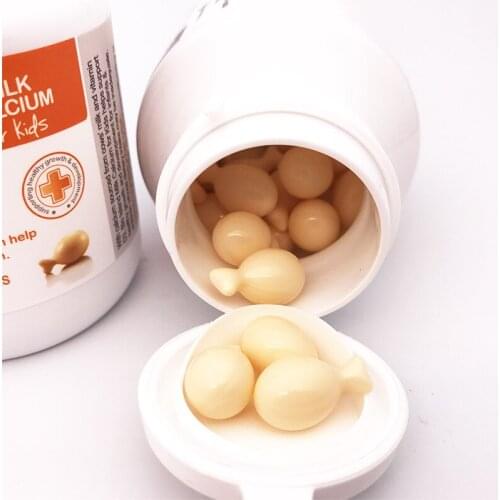 Australia Bio lsland MILK CALCIUM FOR Baby KIDS Healthy Bones Teeth Growth Development