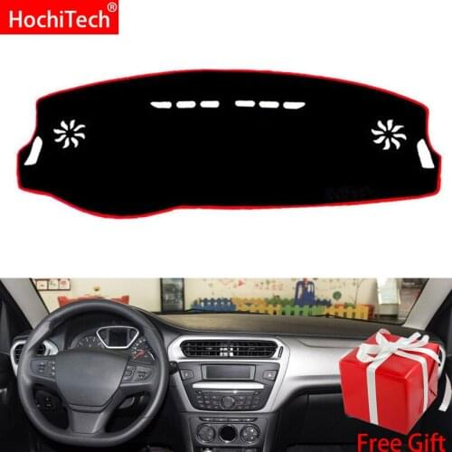 For citroen ailice 2014 2015 2016-2019 Right and Left Hand Drive Car Dashboard Covers Mat Shade Cushion Pad Carpets Accessories