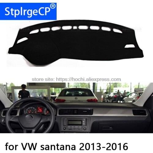 HochiTech for Volkswagen santana 2008-16 dashboard mat Protective pad Shade Cushion Photophobism Pad car styling accessories