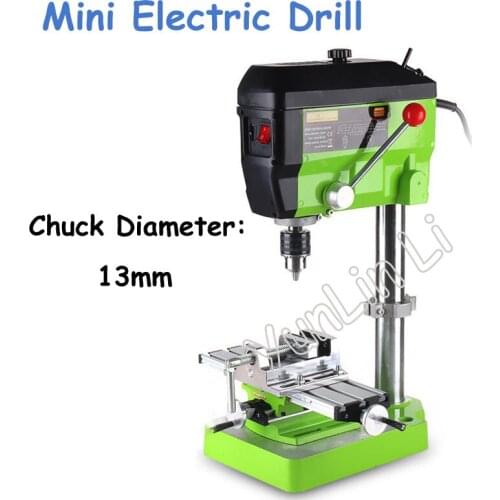 Mini Electric DIY Drill 220V 680W Variable Speed Micro Drill Press Machines 5168E