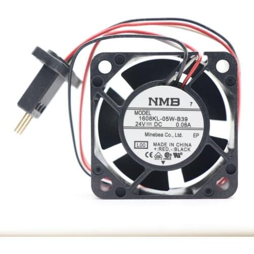 1608KL-05W-B39 40*40*20mm 4020 24V axial cooling fan 0.08A Water Proof Radiator Cooling Fan Fanuc Numerical Control Ventilation