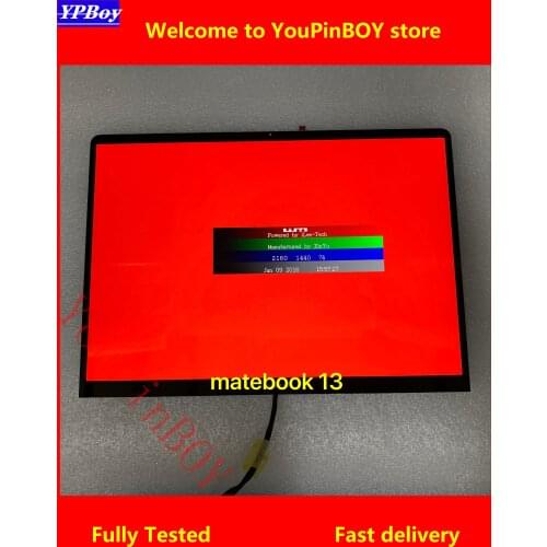 New original For Huawei MateBook 13 WRT-W19 WRT-W29 13-inch notebook IPS LCD display screen Non-Touch 2160x1440 P130ZFA-BA1